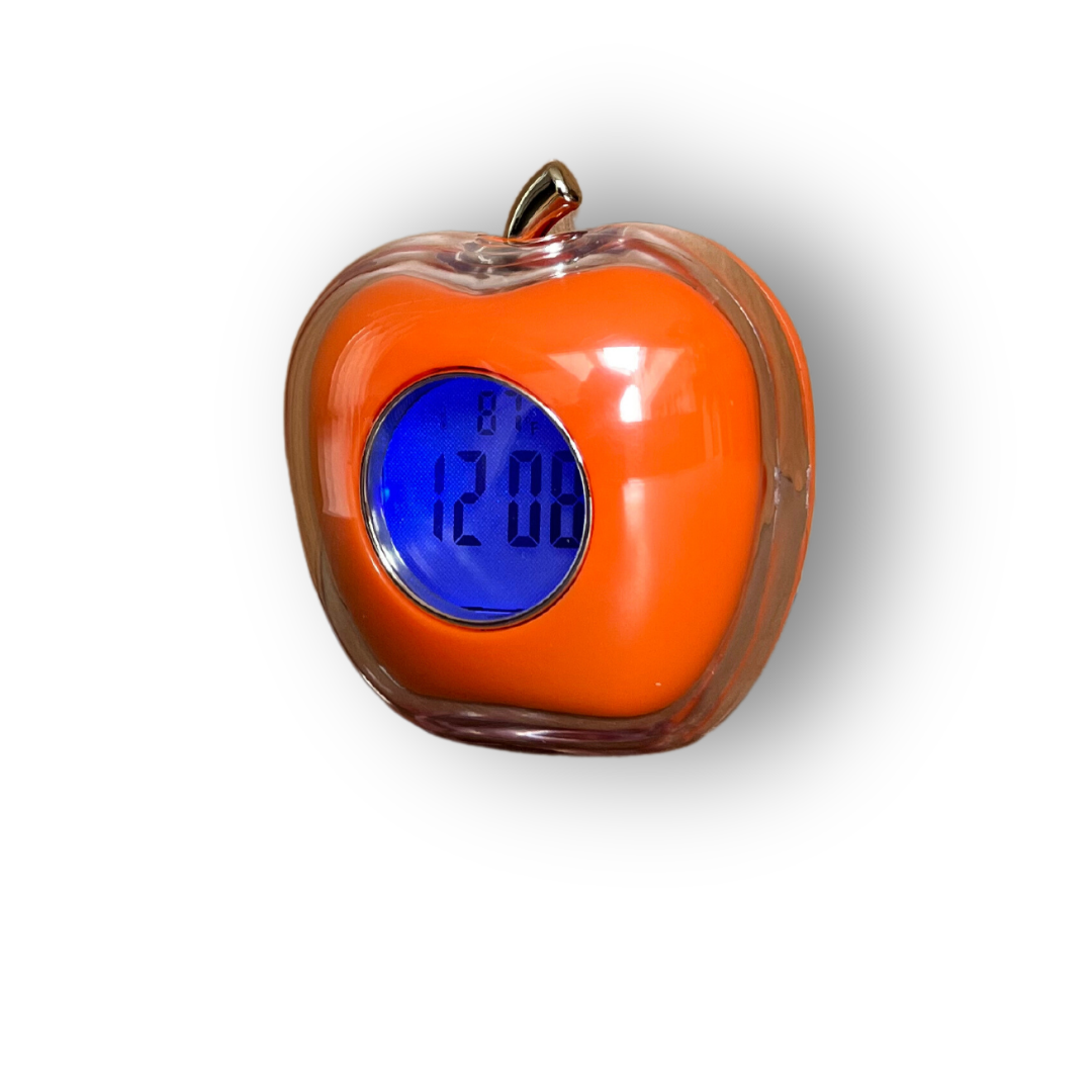 Apple Shaped | Talking Digital Table Clock | Alarm Clock