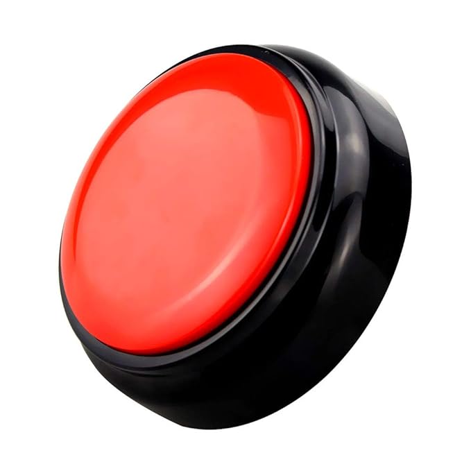 Talking Button Clock Large Button Voice Time For Blind