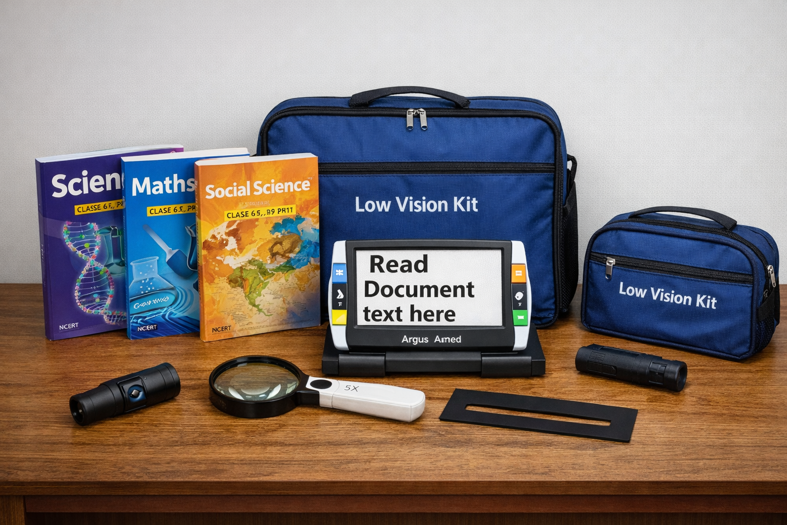 Vision Program Kit UPPER PRIMARY KIT (LOW VISION) - CLASS 6TH TO 8TH - KIT-3